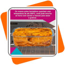 Kit 10 Potes de Vidro Herméticos 370ml – Vedação Total