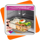 Kit 10 Potes de Vidro Herméticos 370ml – Vedação Total