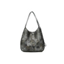 Bolsa Feminina Vintage Luxo Couro Macio Tote 3 Bolsos