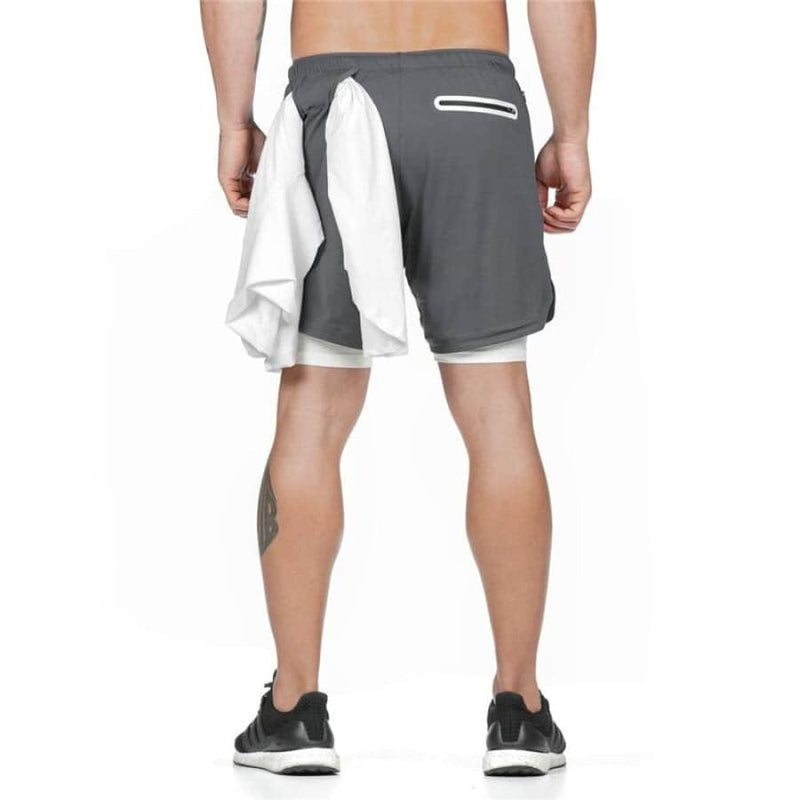 Shorts Quick Dry Para Treino 2 em 1 | Esporte Air Effect