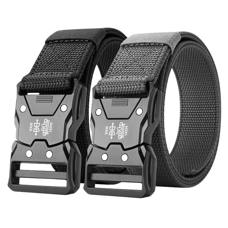 Kit 2 Cintos Táticos - Fivela Automática e Ajustável