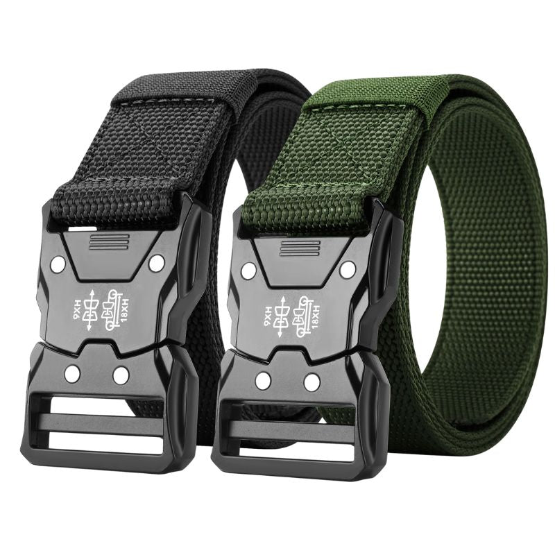 Kit 2 Cintos Táticos - Fivela Automática e Ajustável