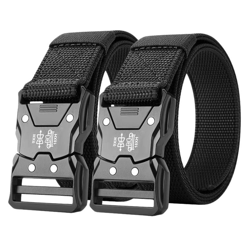 Kit 2 Cintos Táticos - Fivela Automática e Ajustável