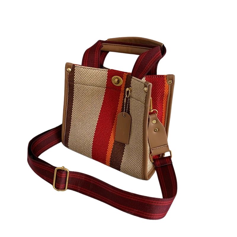 Bolsa Feminina de Lona Luxo | Grande & Pequena | Chic