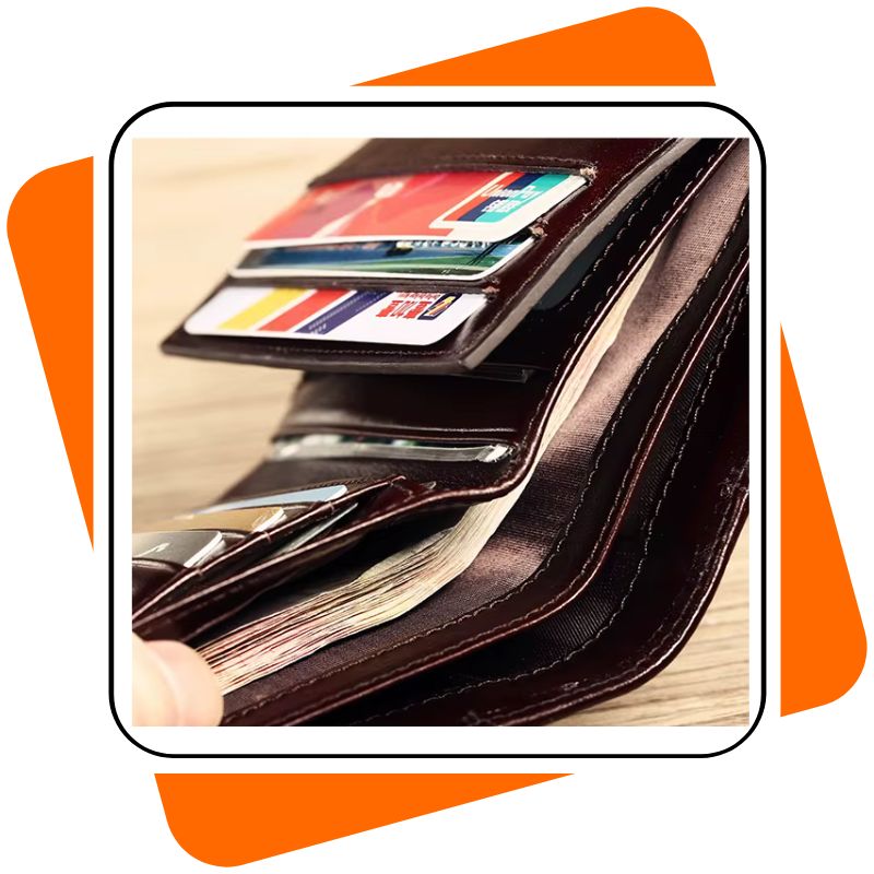 Carteira Masculina de Couro Legítimo – Proteção RFID, Compacta e Elegante