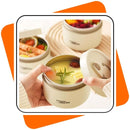 Lancheira Térmica 3 em 1 – Recipientes Empilháveis e Portáteis