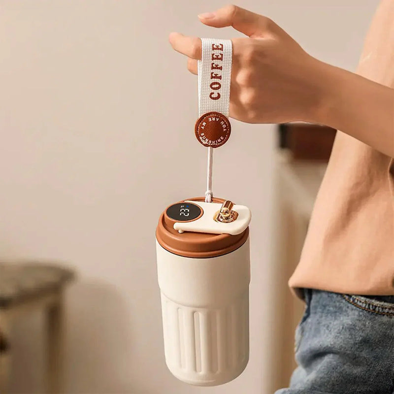Copo Térmico Smart Thermos Bottle Inteligente com Display