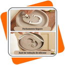 Lancheira Térmica 3 em 1 – Recipientes Empilháveis e Portáteis