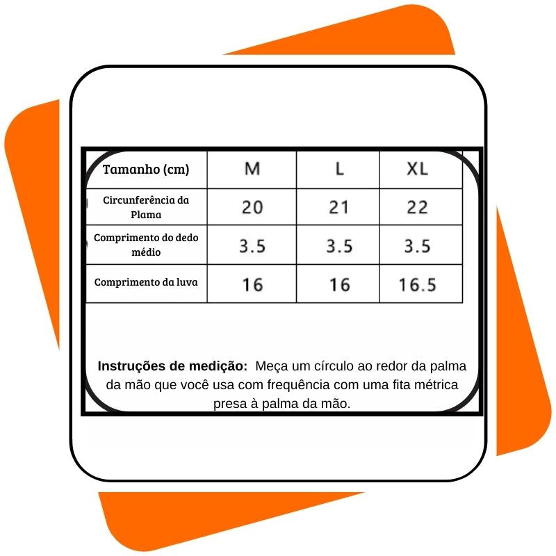 Luvas Max Glover – Proteção, Aderência e Conforto
