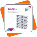 Kit 10 Potes de Vidro Herméticos 370ml – Vedação Total