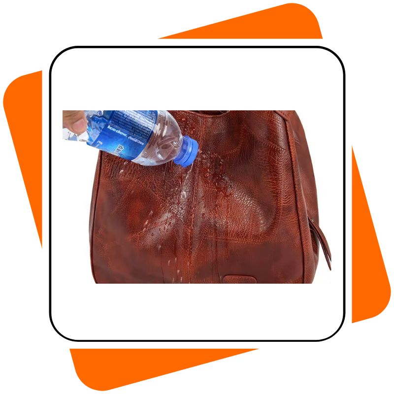 Bolsa Feminina Vintage Luxo Couro Macio Tote 3 Bolsos