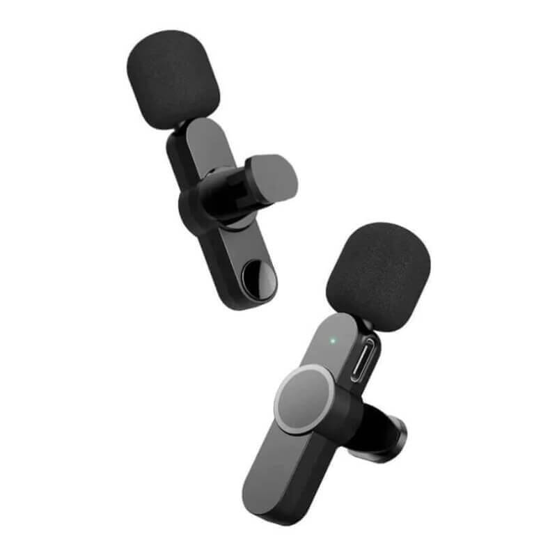 Microfone Levalier de Lapela sem Fio