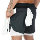 Shorts Quick Dry Para Treino 2 em 1 | Esporte Air Effect