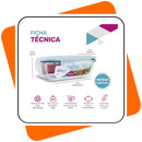Kit 10 Potes de Vidro Herméticos 370ml – Vedação Total