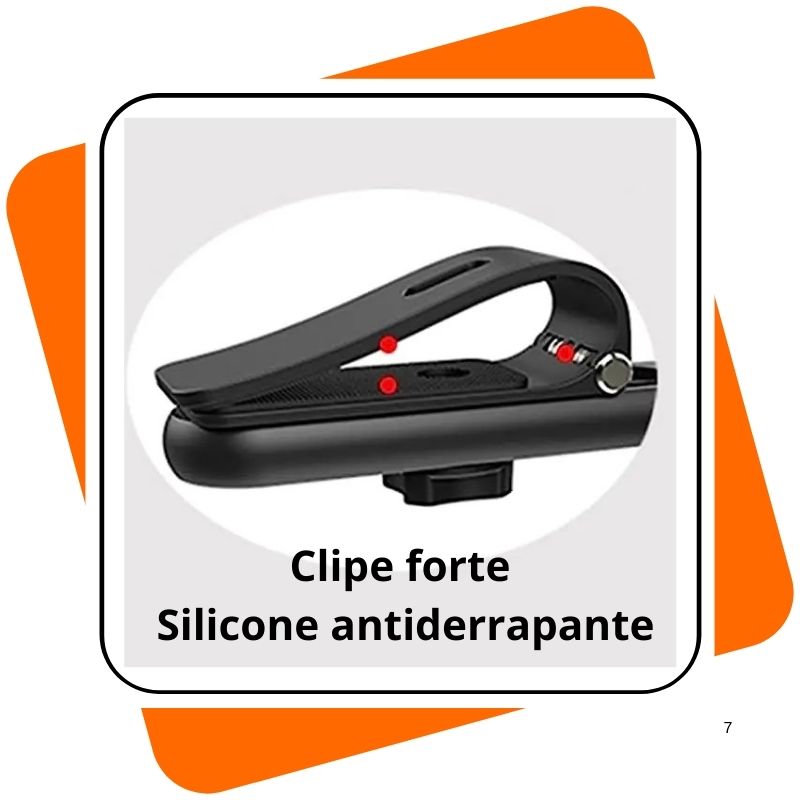 Suporte Universal para Celular 360° para Carro e Outros Usos