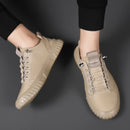 Tênis de Lona Casual Moda Confortáveis Costurado