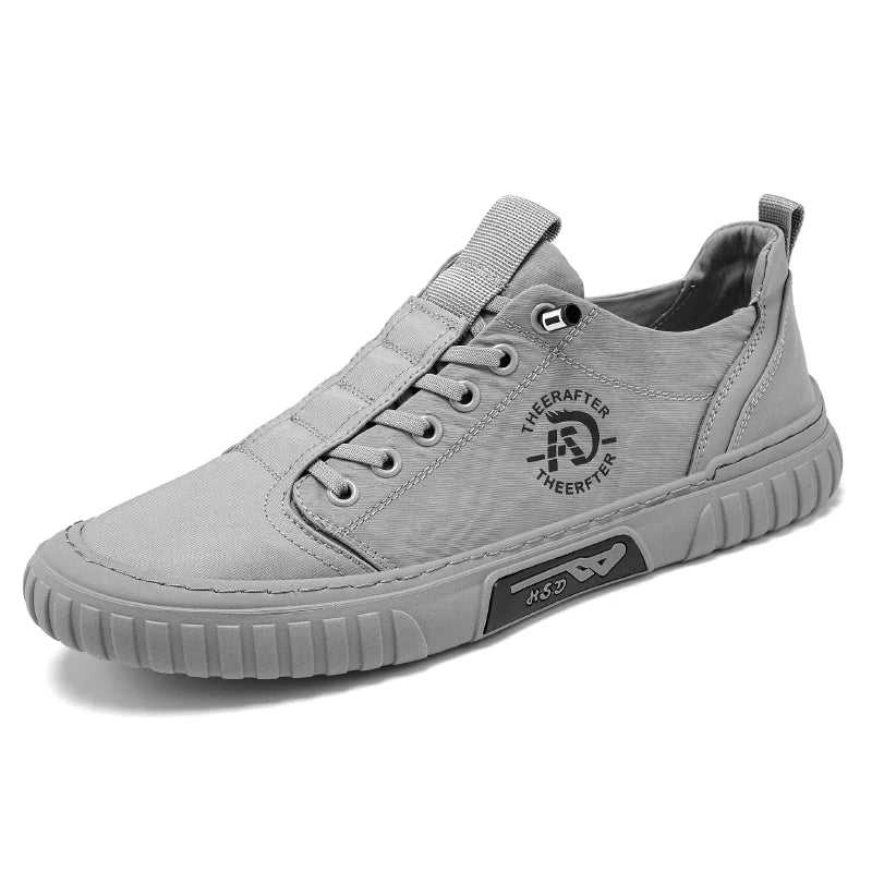 Tênis de Lona Casual Moda Confortáveis Costurado
