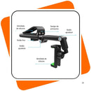 Suporte Universal para Celular 360° para Carro e Outros Usos