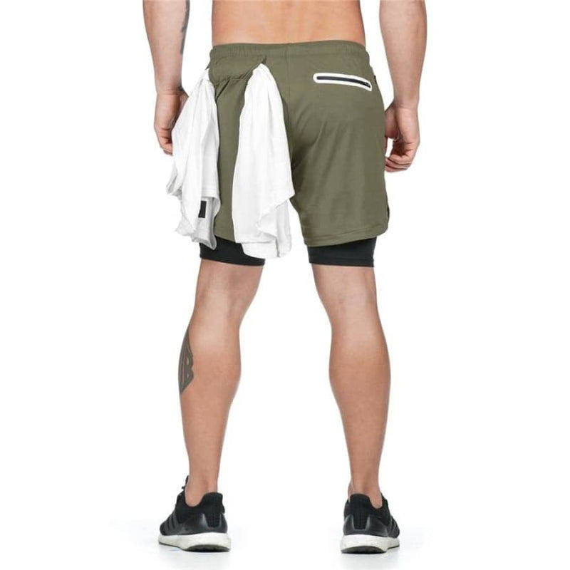 Shorts Quick Dry Para Treino 2 em 1 | Esporte Air Effect