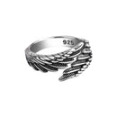 Bracelete e, ou, Anel de Metal Prateados Feminino